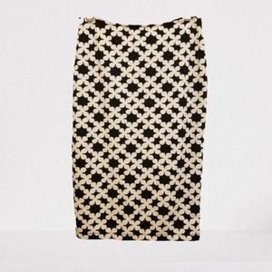 Bobeau Black and White Skirt